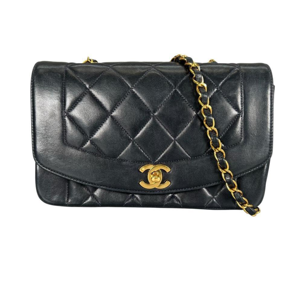 Chanel Diana 22 Single Flap Shoulder Bag for Women, Series 2, Crossbody, Coco...